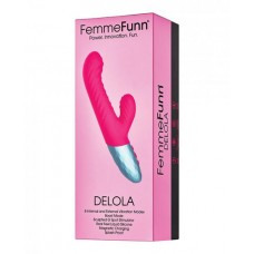 Femmefunn Delola Rabbit Vibrator Pink Femmefunn Delola Rabbit Vibrator Pink