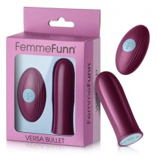 Femme Funn Versa Bullet w/Remote - Dark Fuchsia Femme Funn Versa Bullet w/Remote - Dark Fuchsia