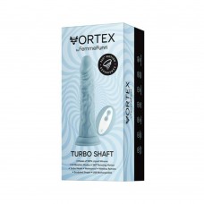Femmefunn Vortex Turbo Shaft 2.0 Rotating And Vibrating Dildo Light Blue Femmefunn Vortex Turbo Shaft 2.0 Rotating And Vibrating Dildo Light Blue