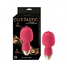 Clit-tastic Intense Dual Massager Coral