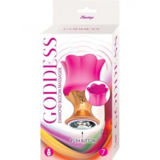 Goddess Diamond Bloom Massager Fushcia