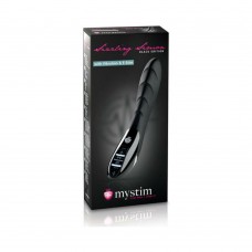 Mystim Sizzling Simon Estim Vibrator Black Edition - Black